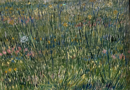 神戸・大ゴッホ展（花咲く牧草地）